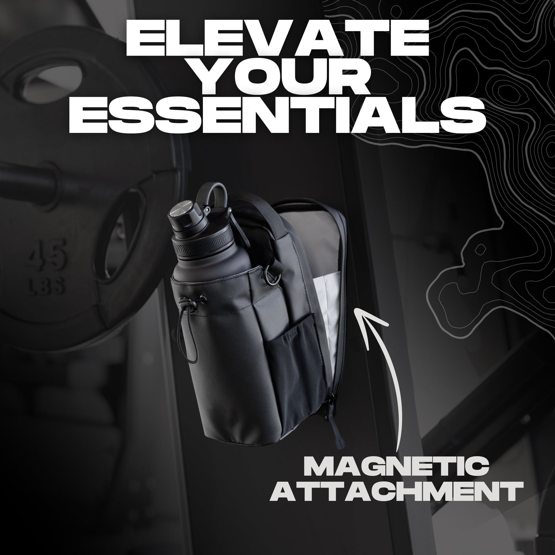 MAGBAG™ MAGNETIC GYM BAG